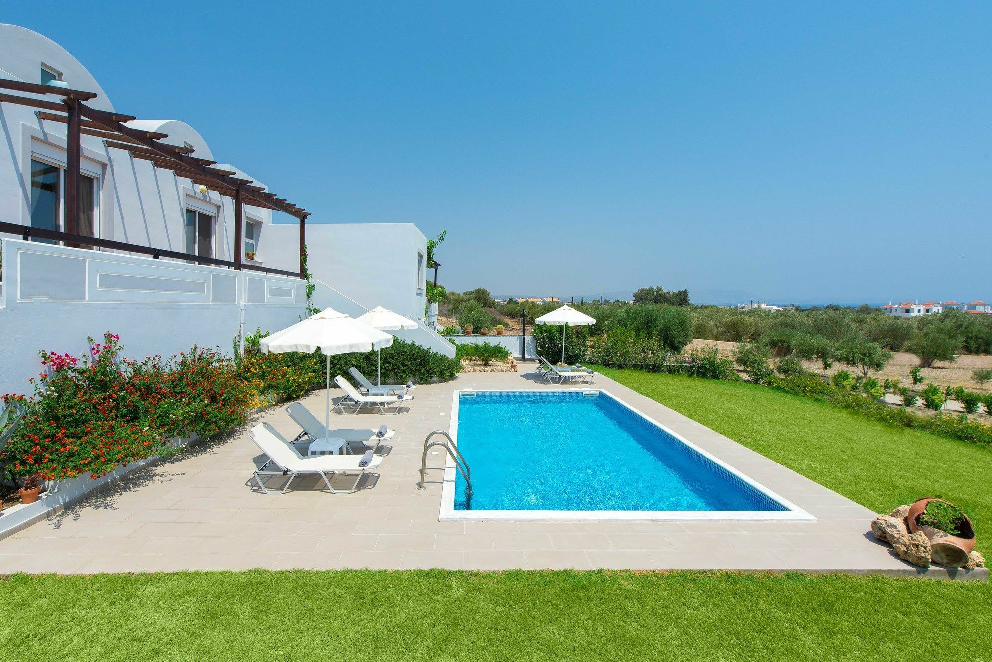 Orianna Sea View Villa Генади Екстериор снимка