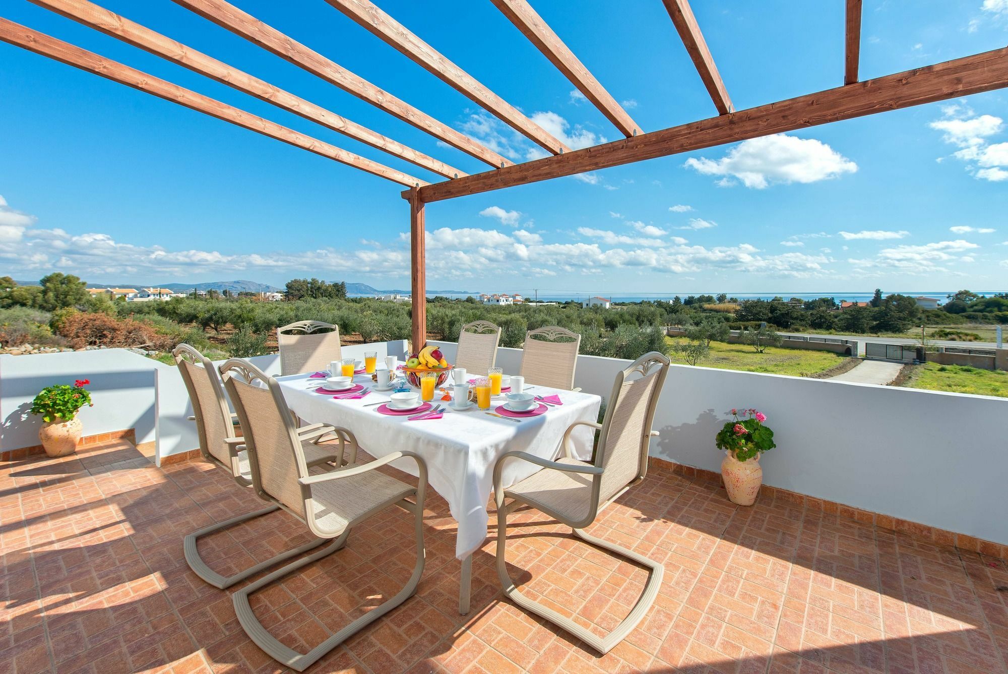Orianna Sea View Villa Генади Екстериор снимка